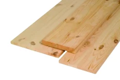 Leimholzplatte Nadelholz Oberfläche geschliffen 80 x 30 cm 18 mm