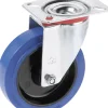 Lenkrolle mit Platte 100 x 36 mm, Tragkr. 150 kg