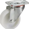 Lenkrolle mit Platte 80 x 30 mm, Tragkr. 100 kg
