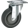 Lenkrolle mit Platte 100 x 32 mm, Tragkr. 150 kg