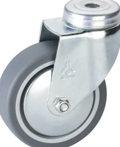 Lenkrolle mit Rückenloch 75 x 25 mm, Tragkr. 50 kg