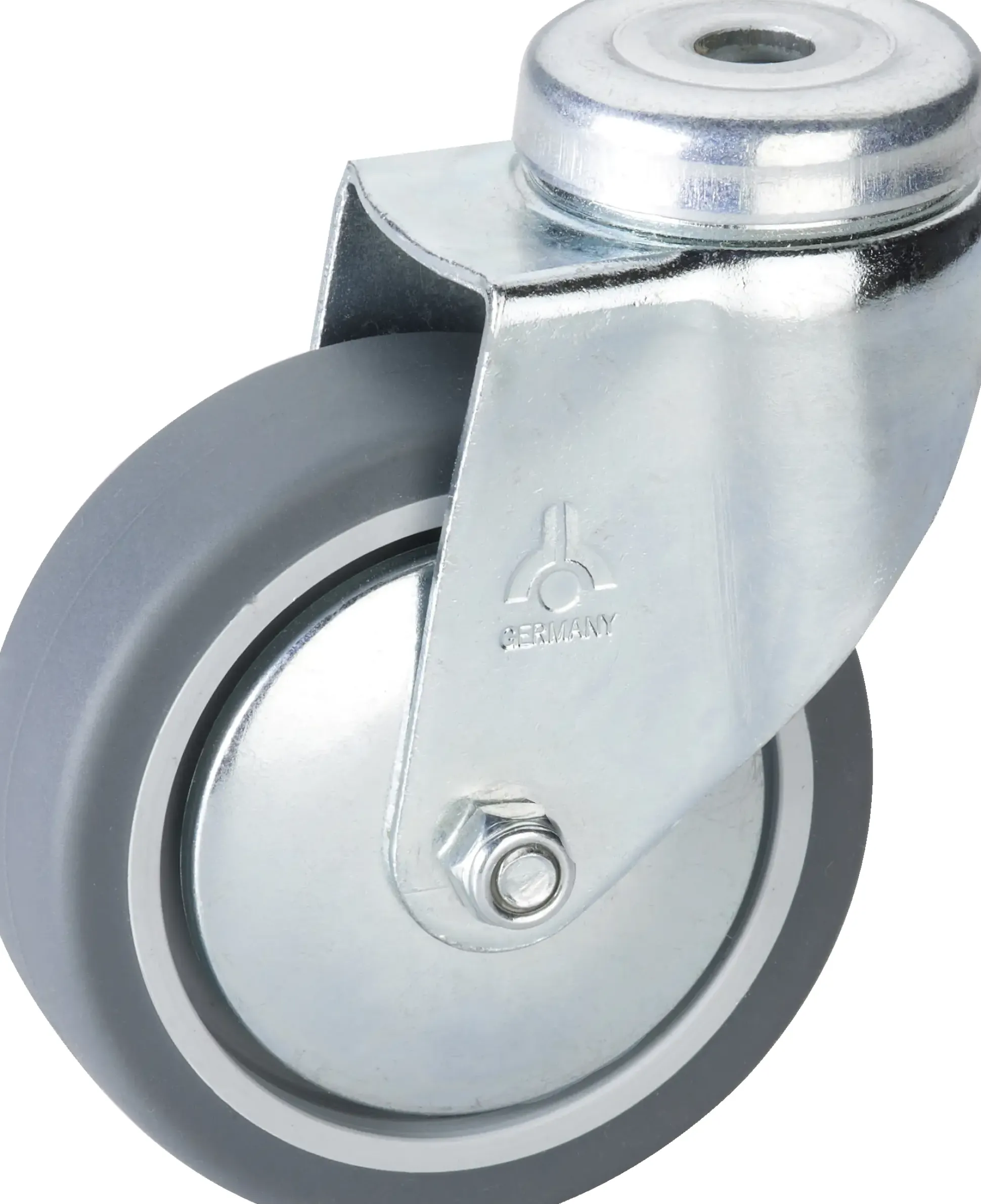Lenkrolle mit Rückenloch 75 x 25 mm, Tragkr. 50 kg