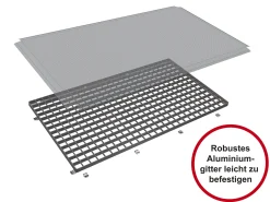 Lichtschachtabdeckung Insektenschutzgitter Maße 130 x 60 cm