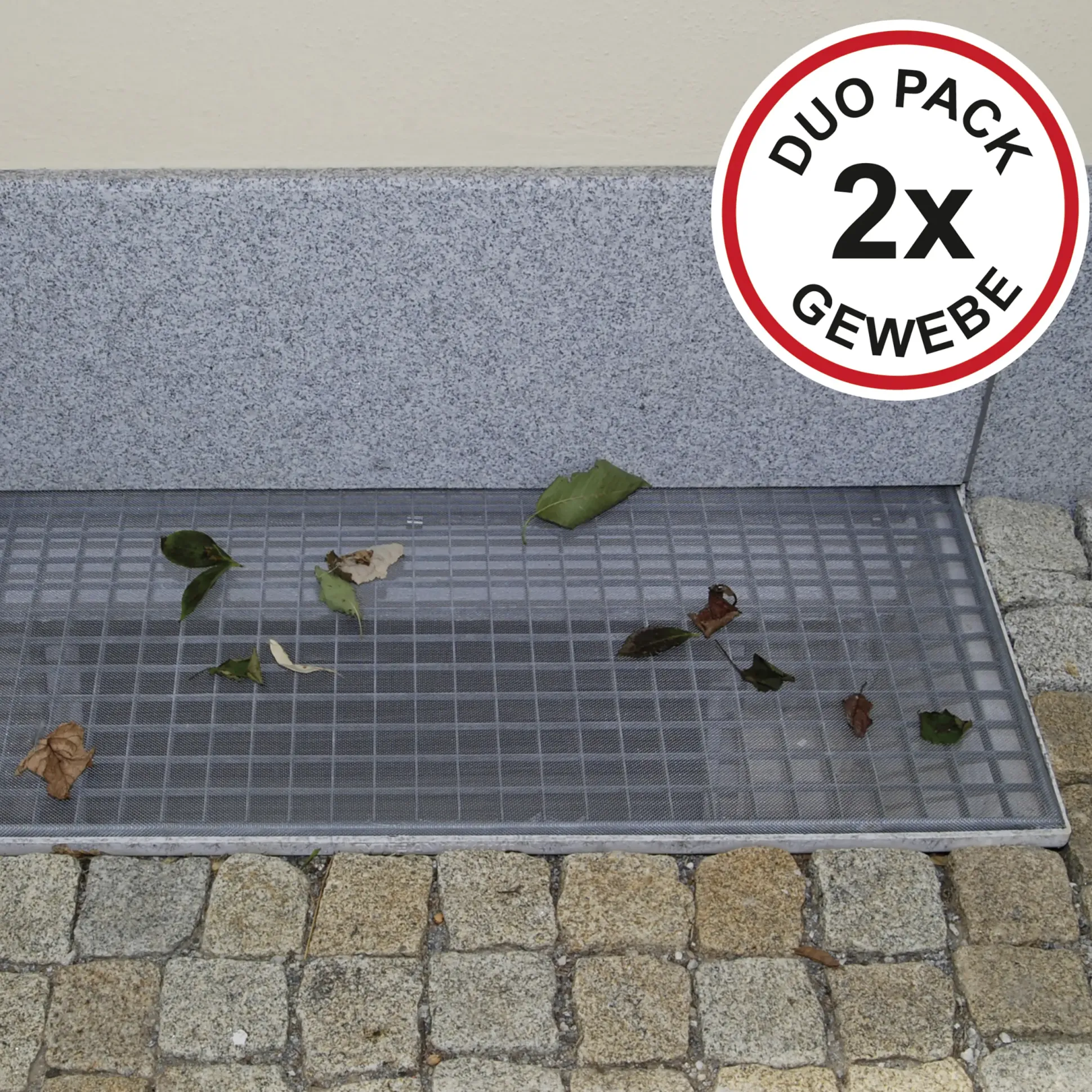 Lichtschachtabdeckung Insektenschutzgitter Maße 130 x 60 cm