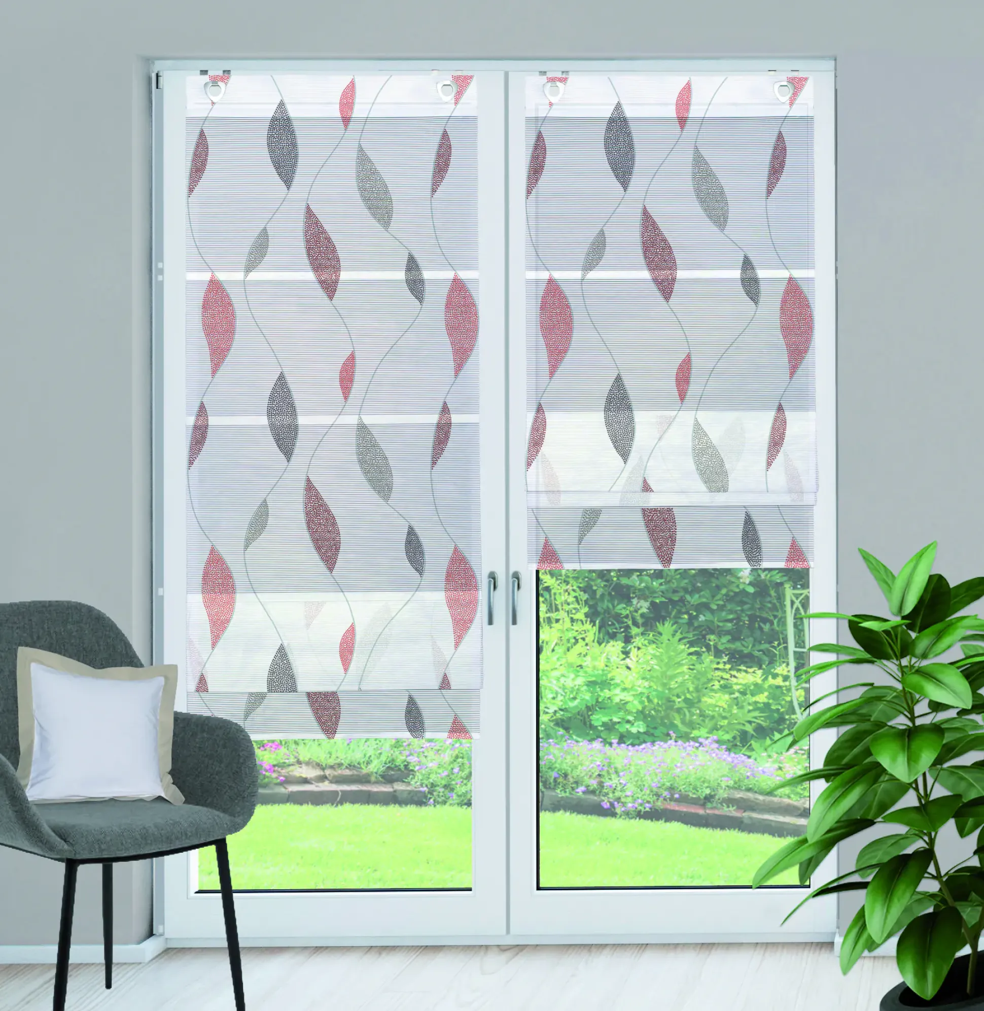 Magnetrollo Bambus Paolo terra 210 x 70 cm