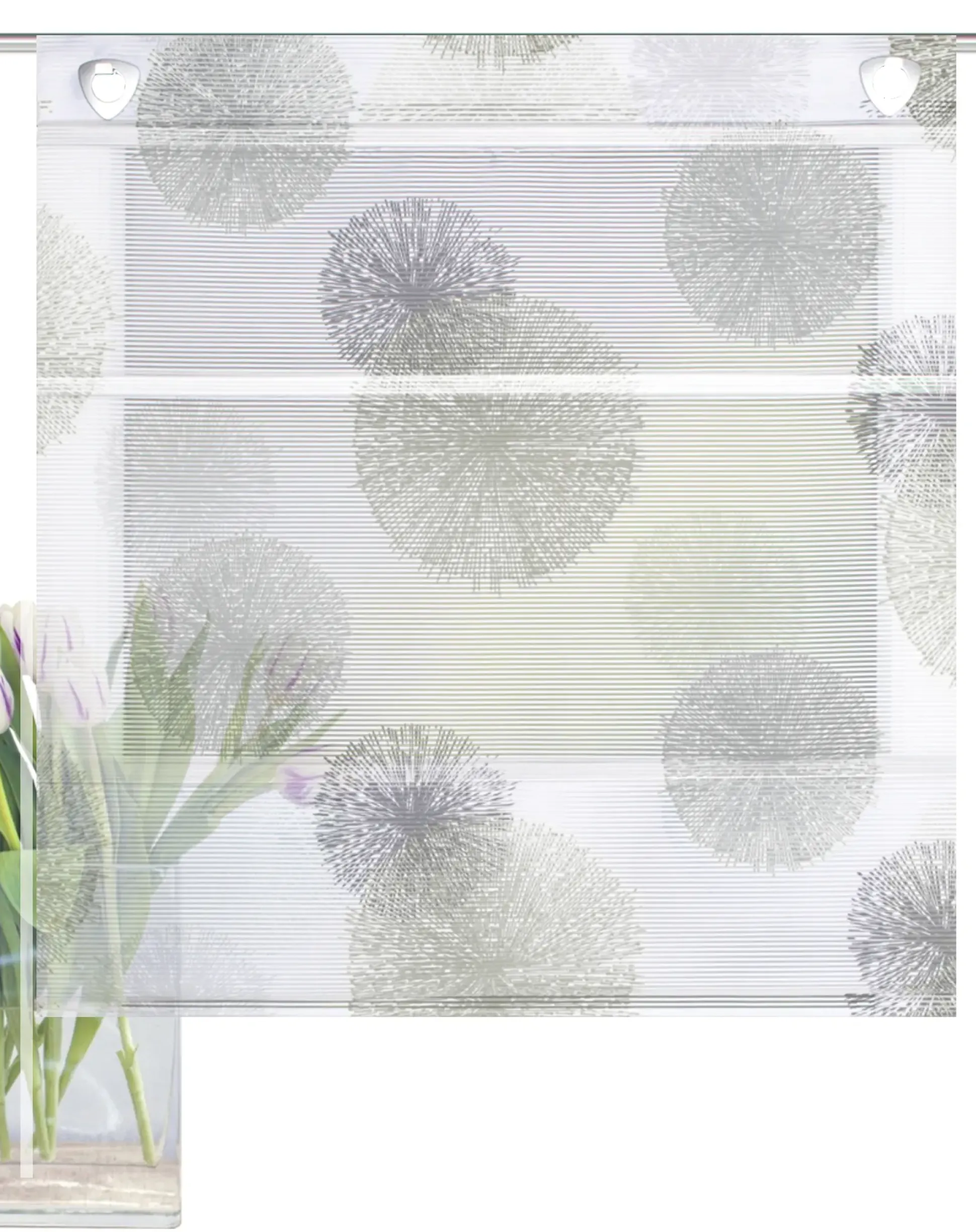 Magnetrollo Bambus Rawlins stein 210 x 70 cm