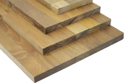 Massivholzplatte Leimholz Akazie 80 x 60 cm 18 mm geölt