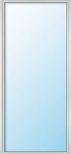 Meeth Balkontür 110 x 210 cm DIN links 1 Flügelig Dreh-Kipp, weiß