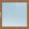 Meeth Fenster 120 x 90 cm DIN rechts 1 flügelig Dreh-Kipp golden Oak