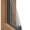 Meeth Fenster 95 x 80 cm DIN rechts 1 flügelig Dreh-Kipp golden Oak
