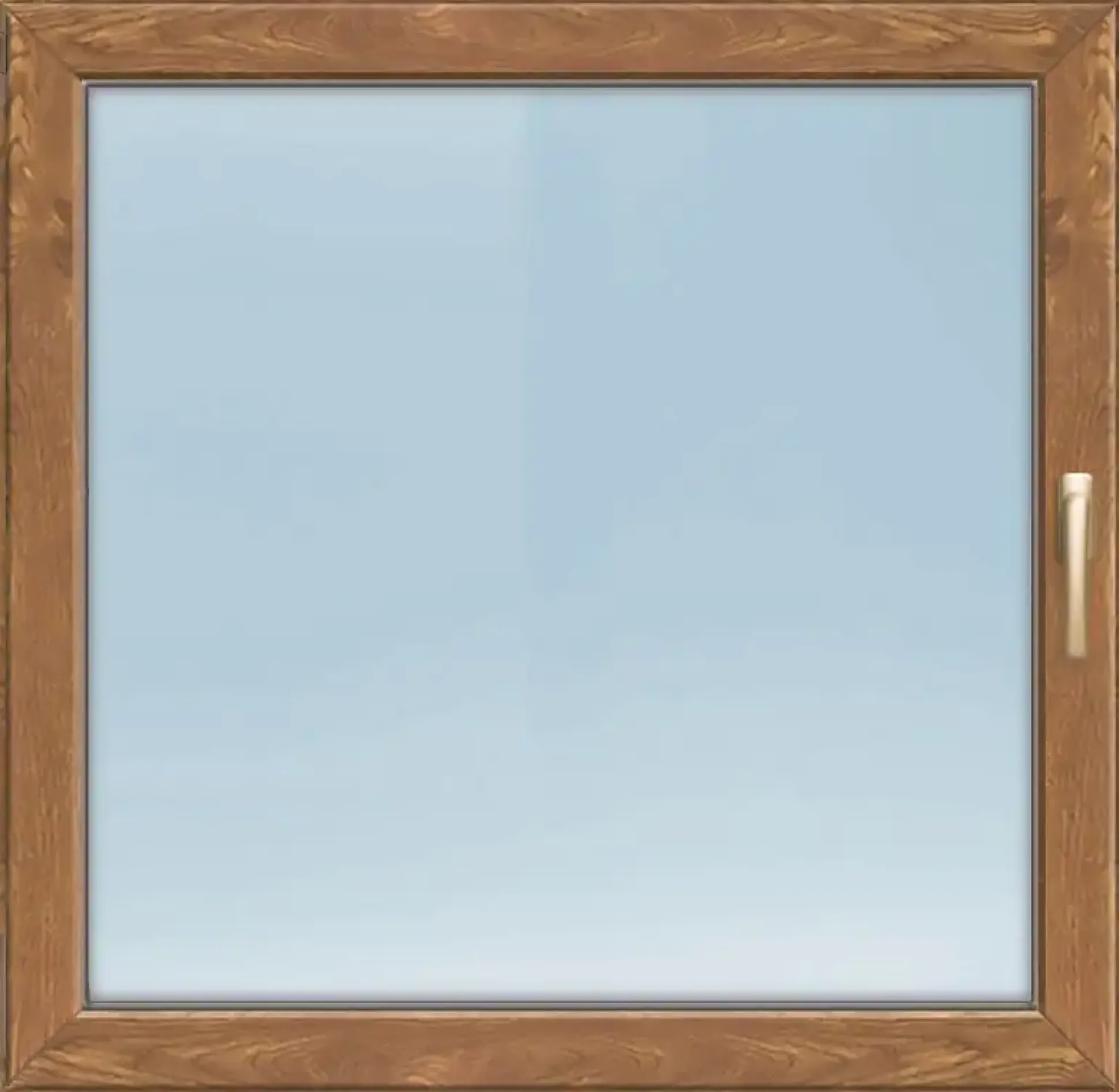 Meeth Fenster 60 x 115 cm DIN links 1 flügelig Dreh-Kipp golden Oak
