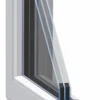 Meeth Fenster 75 x 75 cm DIN links 1 flügelig Dreh-Kipp weiß