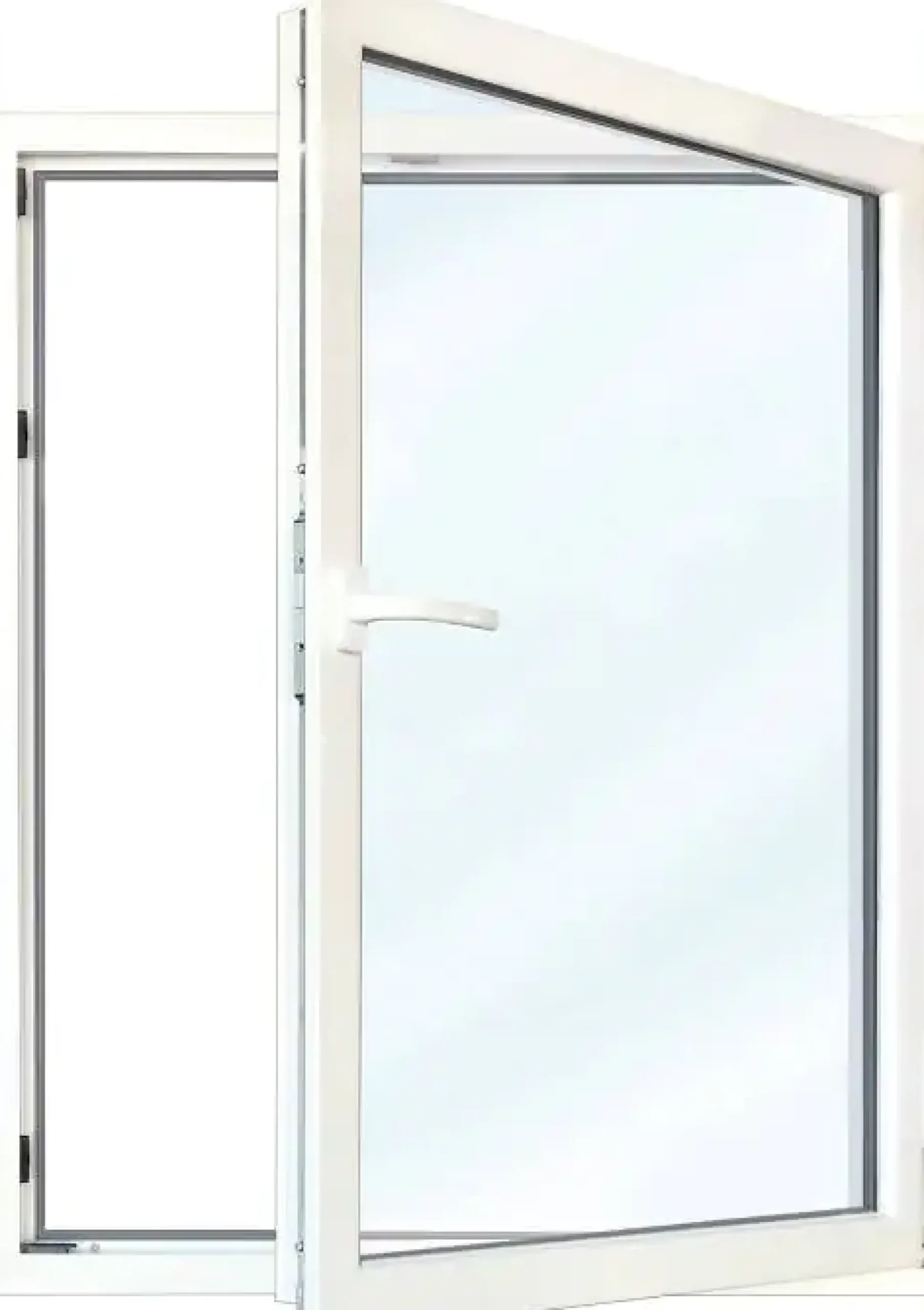 Meeth Fenster 120 x 115 cm DIN rechts 1 flügelig Dreh-Kipp weiß/golden Oak