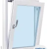 Meeth Fenster 80 x 105 cm DIN rechts 1 flügelig Dreh-Kipp weiß