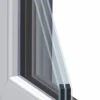 Meeth Fenster 65 x 60 cm DIN links 1 flügelig Dreh-Kipp weiß/ titan