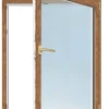 Meeth Fenster 90 x 140 cm DIN rechts 1 flügelig Dreh-Kipp golden Oak