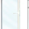 Meeth Fenster 95 x 50 cm DIN links 1 flügelig Dreh-Kipp weiß/golden Oak