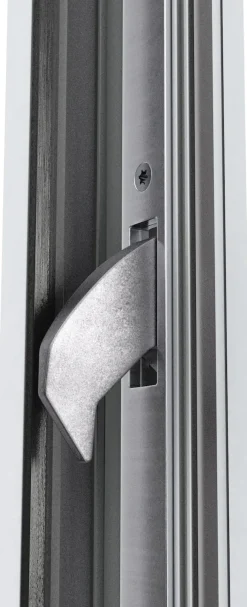 Meeth Haustür Optimal Pro PVC Modell 103 98 x 200 cm DIN Rechts weiß/titan