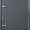 Meeth Haustür Signum Aluminium Modell 01 98 x 200 cm DIN links weiß/titan