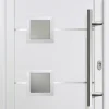 Meeth Haustür Signum Aluminium Modell 88 98 x 200 cm, DIN rechts, weiß