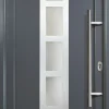 Meeth Haustür Signum Aluminium Modell 51 88 x 200 cm, DIN rechts, titan