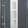 Meeth Haustür Signum Aluminium Modell 51 88 x 200 cm, DIN links, titan