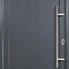 Meeth Haustür Signum Aluminium Modell 01 98 x 200 cm DIN rechts weiß/titan