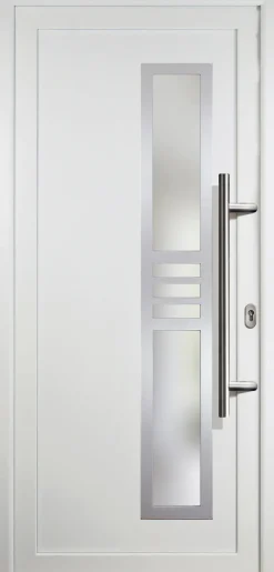 Meeth Haustür Signum Aluminium Modell 53 98 x 208 cm, DIN rechts, weiß