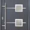Meeth Haustür Signum Aluminium Modell 88 98 x 208 cm, DIN links, Titan