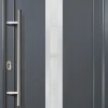 Meeth Haustür Signum Aluminium Modell 38 108 x 208 cm, DIN links, titan