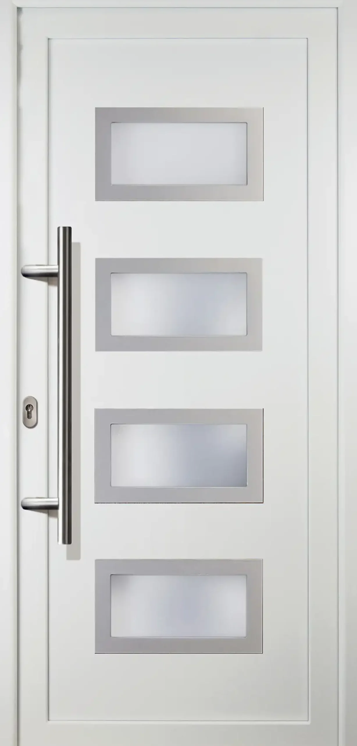 Meeth Haustür Signum Exklusiv Modell 92 98 x 208 cm, DIN links, weiß