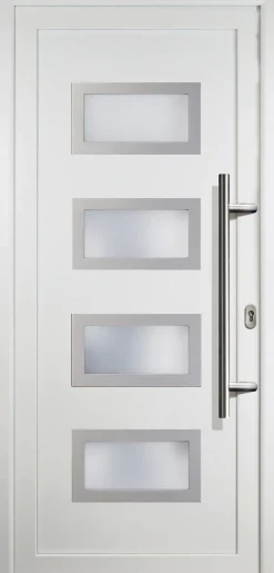 Meeth Haustür Signum Exklusiv Modell 92 98 x 208 cm, DIN rechts, weiß