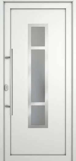Meeth Haustür Signum Pro PVC Modell 87 88 x 208 cm DIN Links weiß