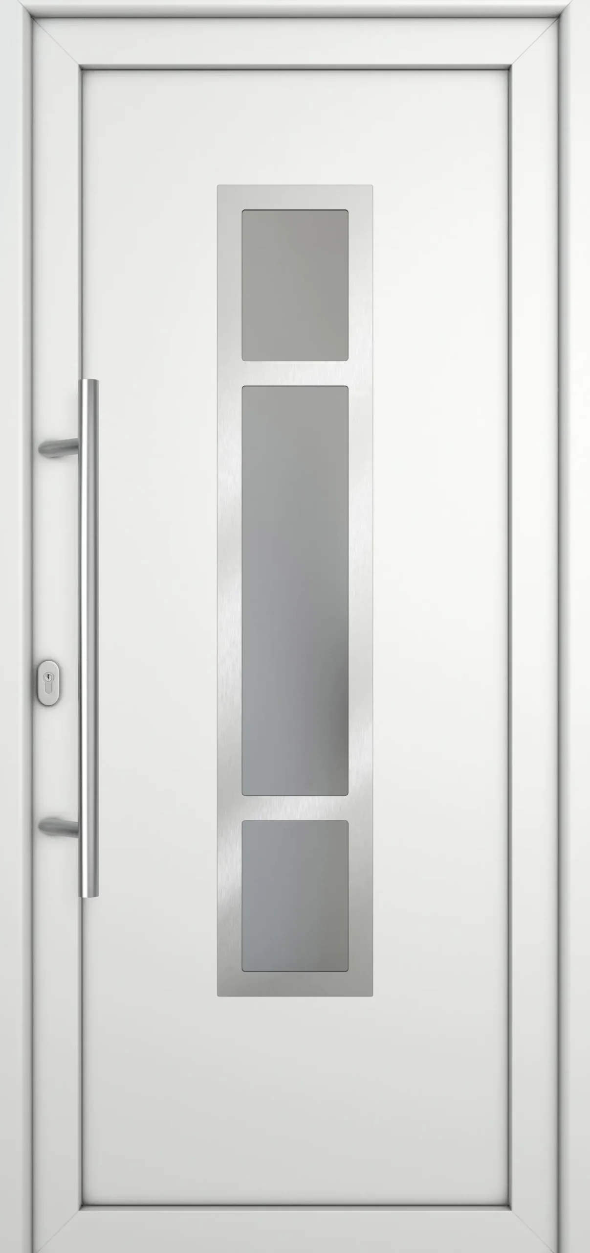 Meeth Haustür Signum Pro PVC Modell 87 A 108 x 200 cm DIN Links weiß