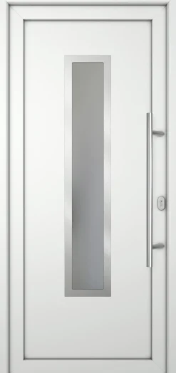 Meeth Haustür Signum Pro PVC Modell 32 108 x 200 cm DIN Rechts weiß