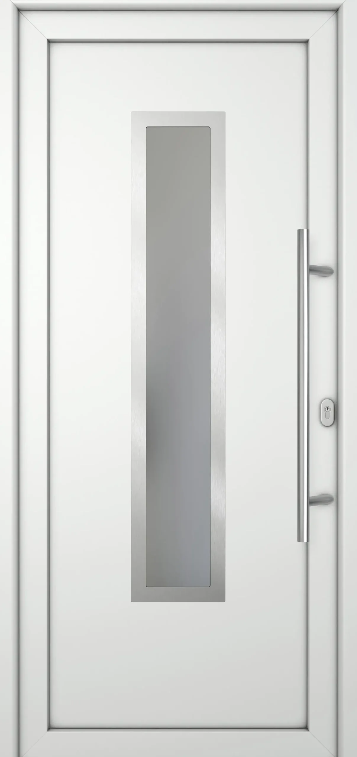 Meeth Haustür Signum Pro PVC Modell 32 108 x 200 cm DIN Rechts weiß