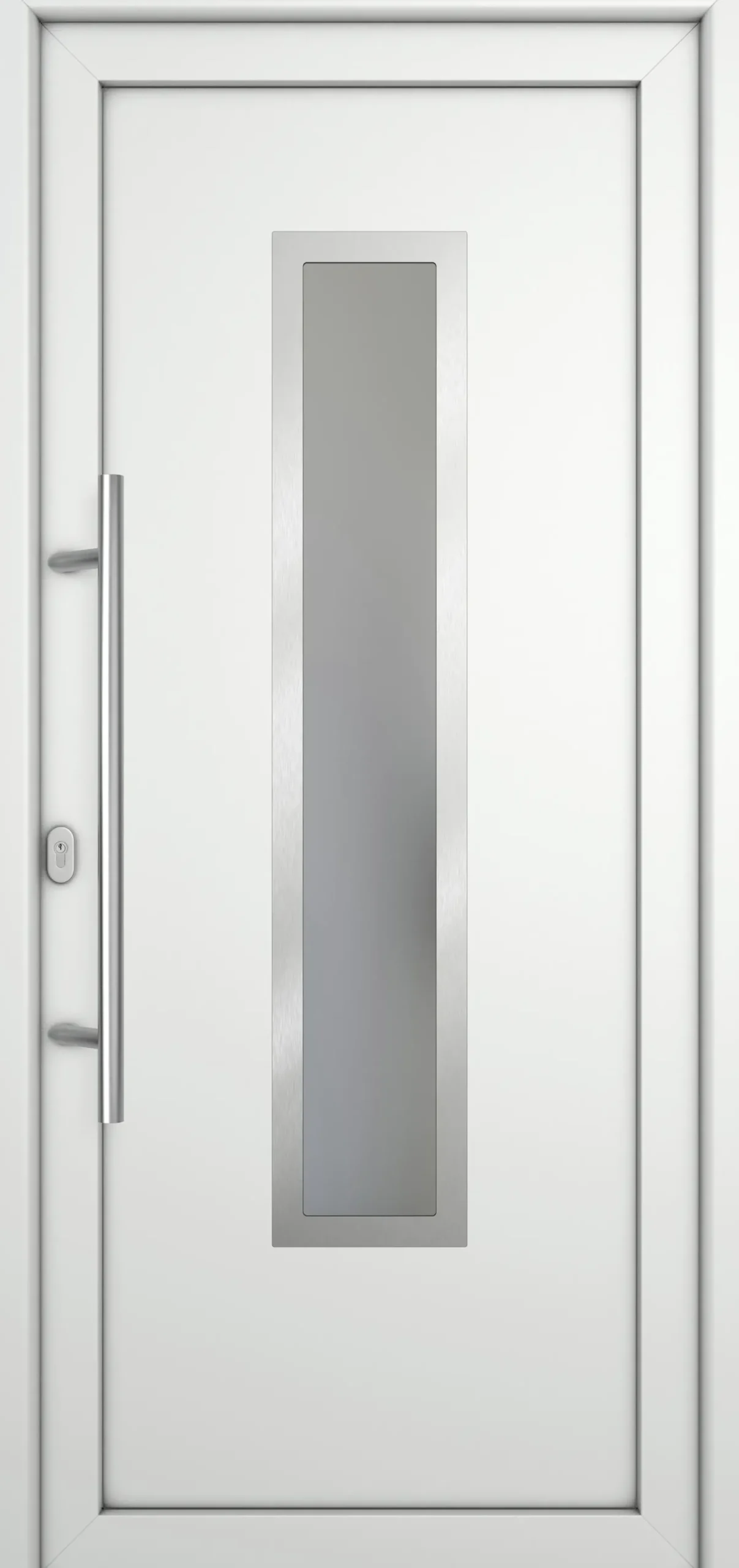 Meeth Haustür Signum Pro PVC Modell 32 98 x 208 cm DIN Links weiß
