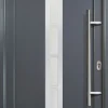 Meeth Haustür Signum PVC Exclusiv PVC Modell 38 88 x 208 cm, DIN rechts, weiß/titan