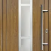 Meeth Haustür Signum PVC Exclusiv PVC Modell 87 98 x 208 cm, DIN rechts, Golden Oak
