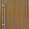 Meeth Haustür Signum PVC Exclusiv PVC Modell 01 88 x 200 cm, DIN links, Golden Oak