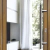 Meeth Haustür Signum PVC Exclusiv PVC Modell 60 108 x 208 cm, DIN rechts, weiß/golden Oak