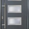 Meeth Haustür Signum PVC Exclusiv PVC Modell 92 108 x 208 cm, DIN links, Titan
