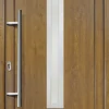 Meeth Haustür Signum PVC Exclusiv PVC Modell 70 88 x 208 cm, DIN links, Golden Oak