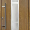 Meeth Haustür Signum PVC Exclusiv PVC Modell 87 88 x 208 cm, DIN links, Golden Oak