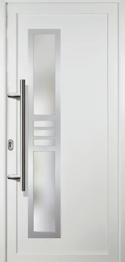 Meeth Haustür Signum PVC Exclusiv PVC Modell 53 98 x 200 cm DIN links weiß