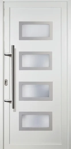 Meeth Haustür Signum PVC Modell 92 98 x 200 cm, DIN links, weiß