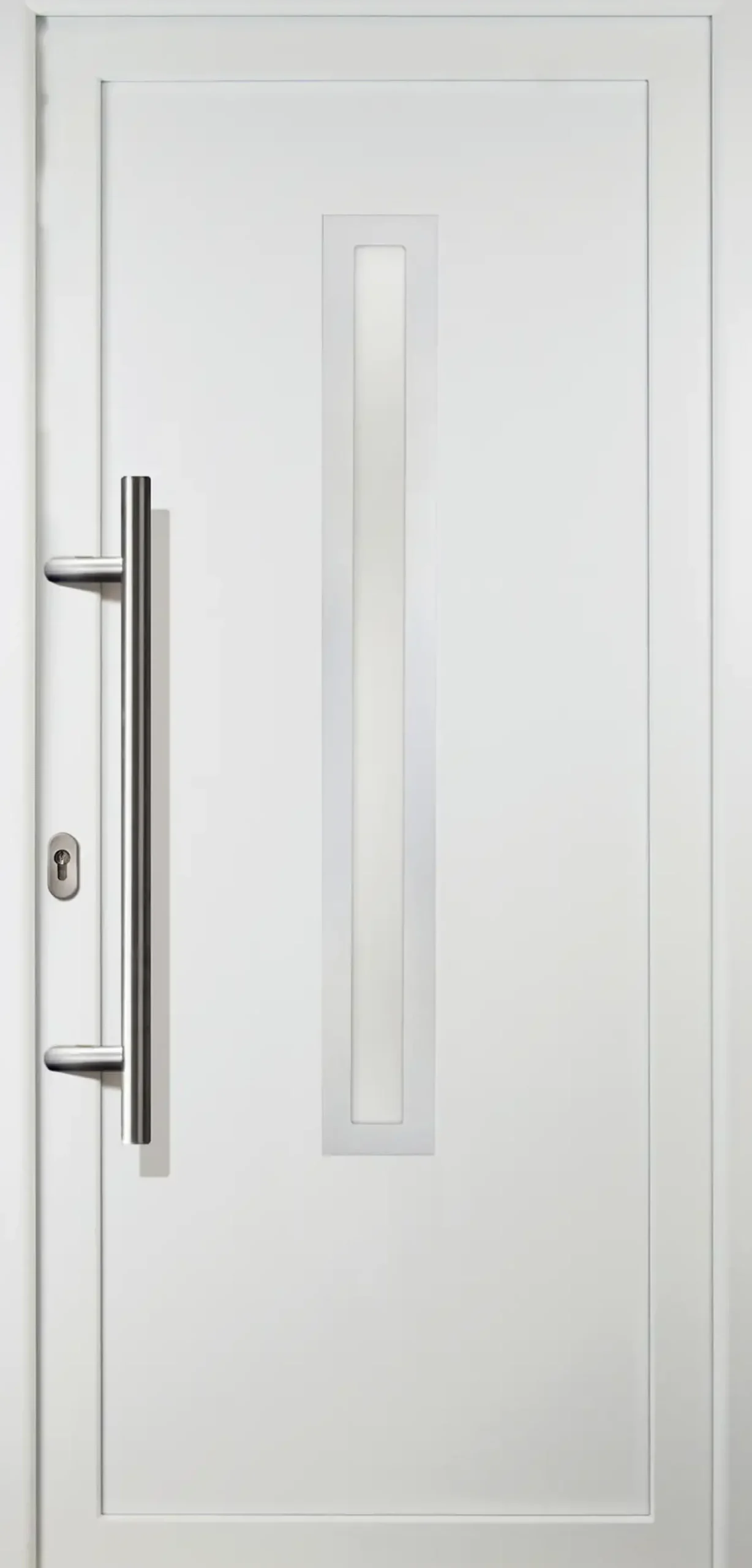 Meeth Haustür Signum PVC Modell 70 88 x 200 cm, DIN links, weiß