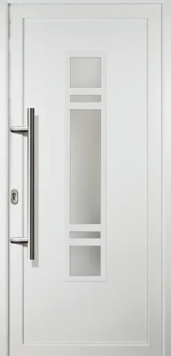 Meeth Haustür Signum PVC Modell 83 88 x 200 cm, DIN links, weiß
