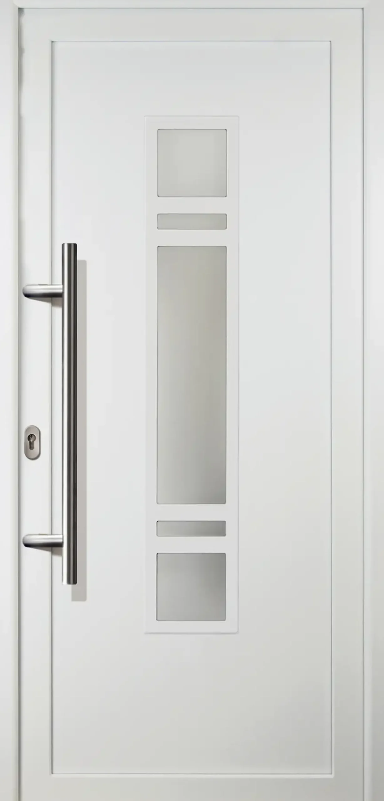 Meeth Haustür Signum PVC Modell 83 88 x 200 cm, DIN links, weiß