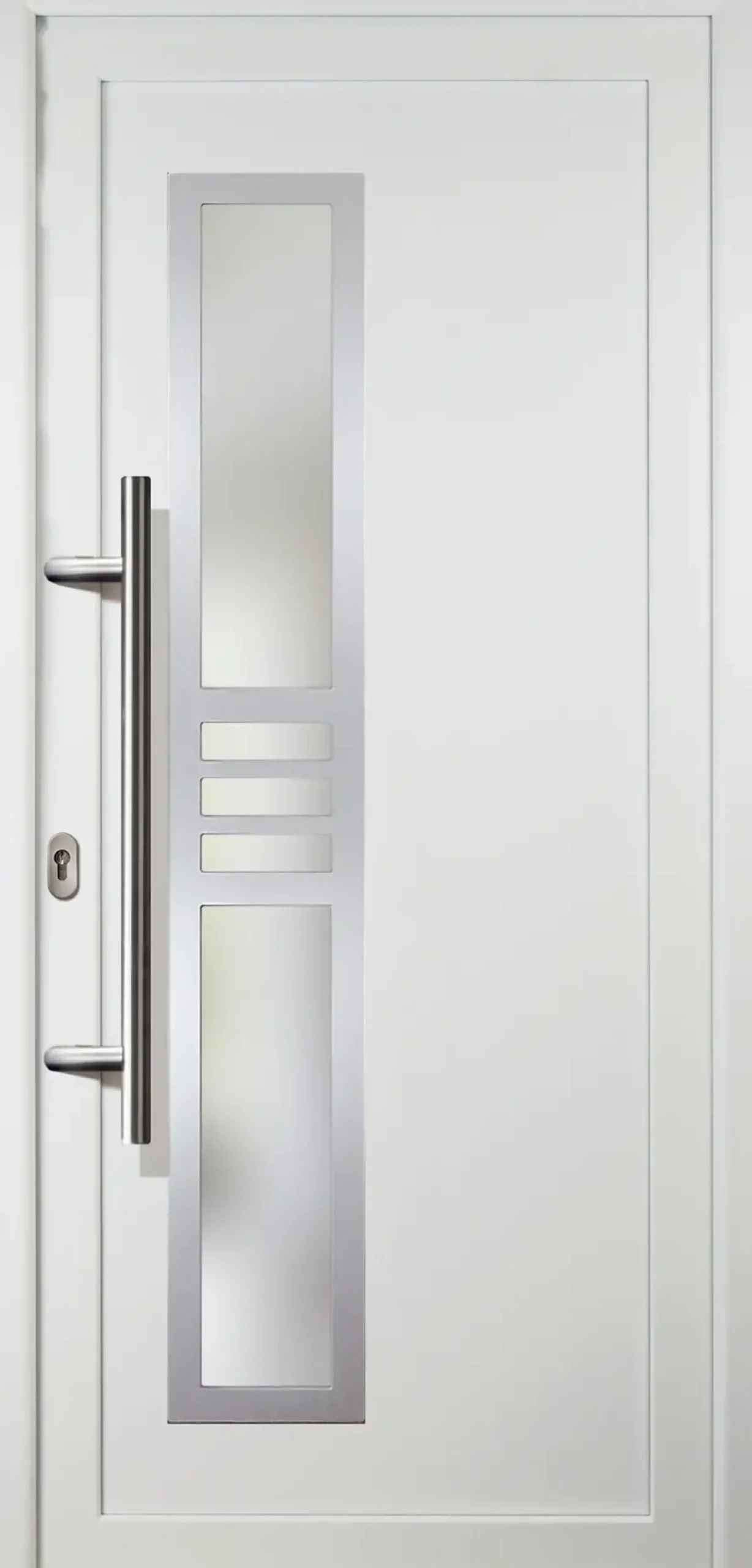 Meeth Haustür Signum PVC Modell 53 108 x 208 cm, DIN links, weiß